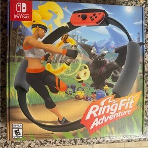 Nintendo Switch Ring Fit Adventure - Black and Red